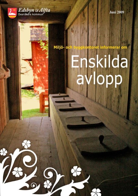Taxa för ansökan/anmälan enskild avloppsanläggning - Ovanåkers ...