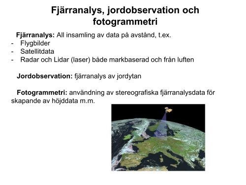 20. Fjärranalys (uppdaterad 2012) - Institutionen för naturgeografi ...