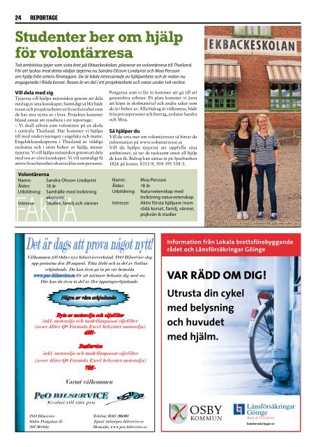 Helge Å-festivalen i bilder Sid. 8–9 - 100% lokaltidning