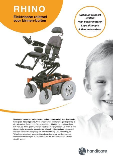 Elektrische rolstoel voor binnen-buiten - Handicare