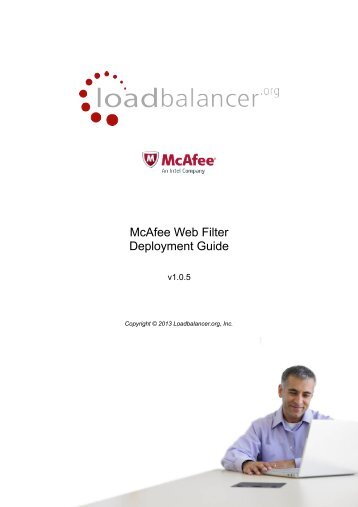 Load Balancer Deployment Guide für McAfee Web Filter / Web Proxy / Content Filter