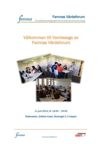 Värdeforum - Famna