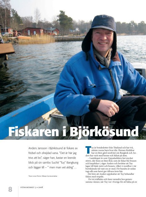 Följ med till fiskaren i Björkösund! Möt Elisabeth Dingertz ...