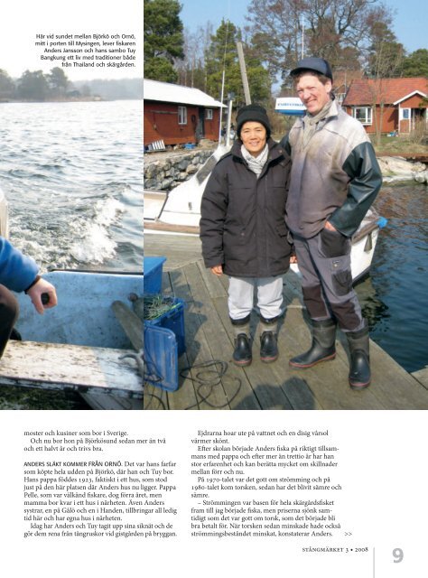 Följ med till fiskaren i Björkösund! Möt Elisabeth Dingertz ...