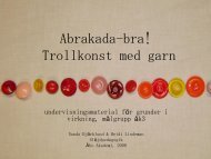 Äventyrsresa i garnlandet