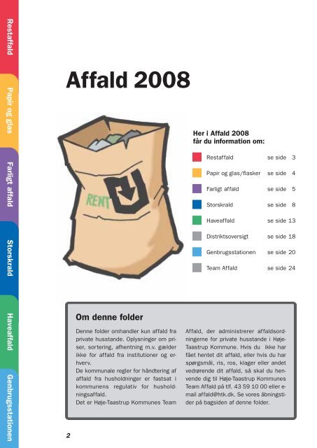 Affald 2008 - Høje-Taastrup Kommune