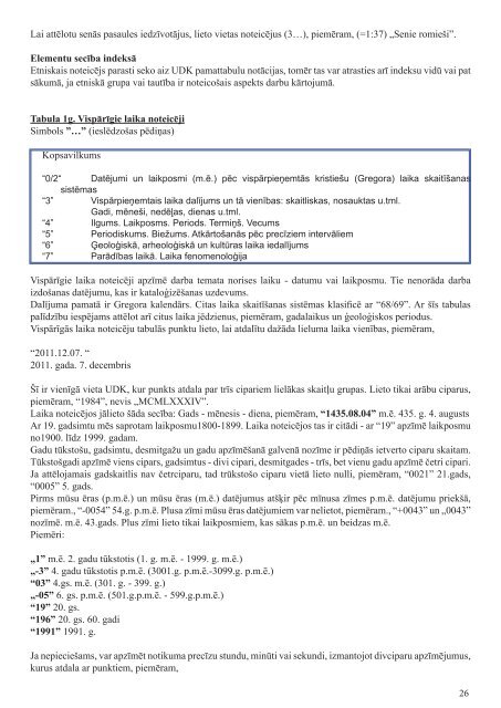 Universālā decimālā klasi kācija Rokasgrāmata - anaZana