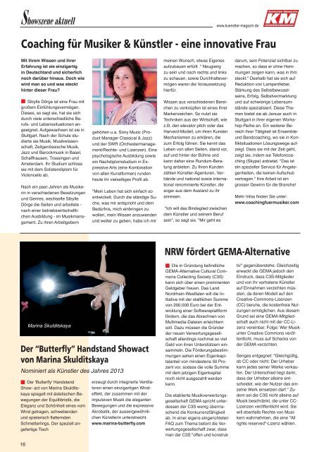 Künstler-Magazin 04-2013