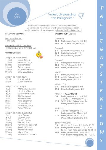 pallegarstenieuws mei 2013 - de Pallegarste