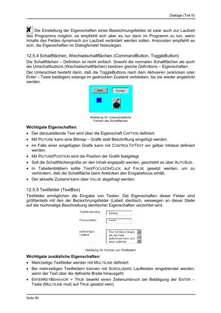 VBA – Programmierung mit Excel Grundlagen