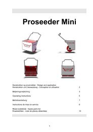 Proseeder Mini - Prodana