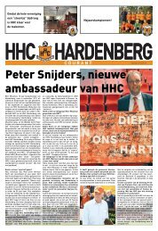 HHC Courant januari 2012 - HHC Hardenberg