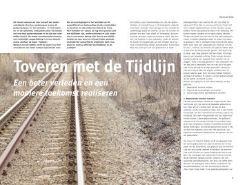 Toveren met de tijdlijn