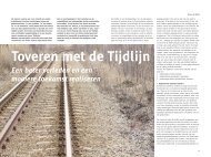 Toveren met de tijdlijn