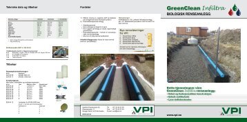 GreenClean Infiltra - Vestfold Plastindustri