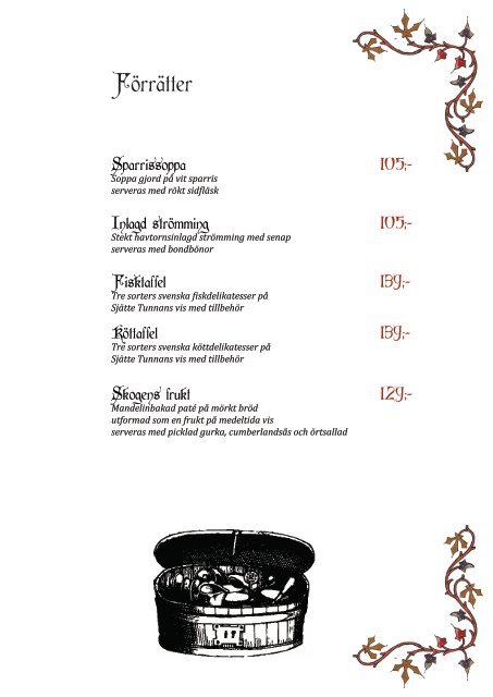 Meny PDF - Sjätte Tunnan