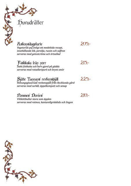 Meny PDF - Sjätte Tunnan