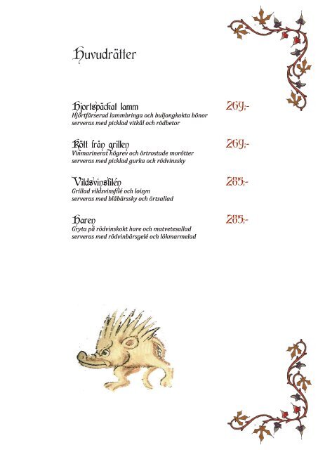 Meny PDF - Sjätte Tunnan