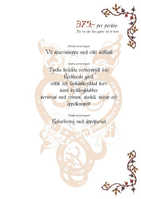 Meny PDF - Sjätte Tunnan