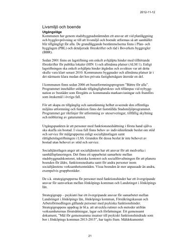 Livsmiljö och boende - Jönköpings kommun