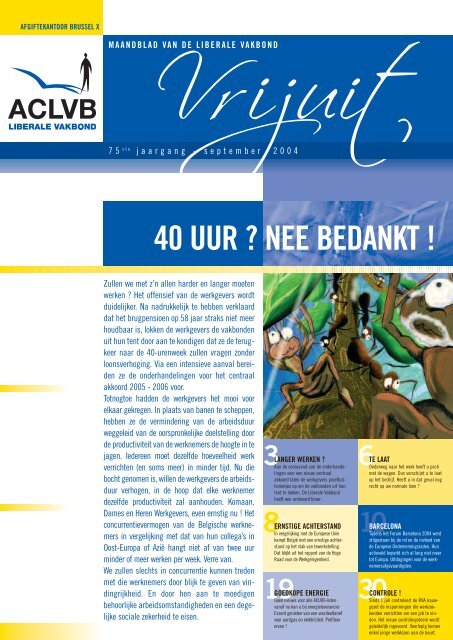 40 Uur Nee Bedankt Aclvb