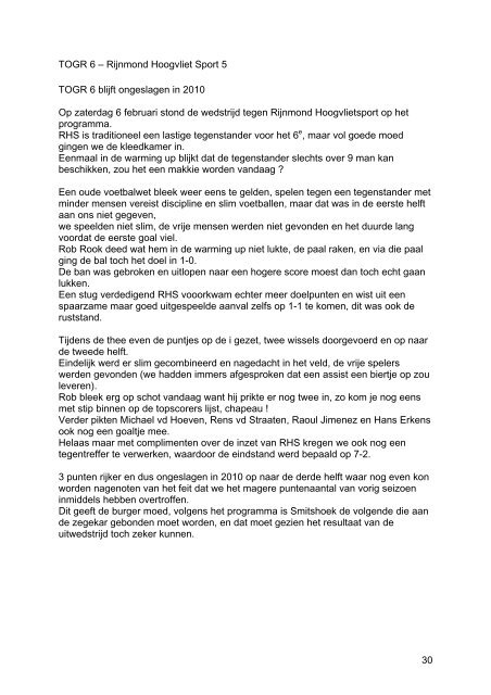 Boekje TOGR 6 2009-2010 in pdf