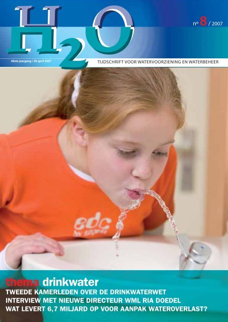 thema drinkwater - H2O - Tijdschrift voor watervoorziening en ...