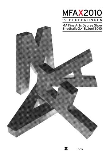 PDF: Master Fine Art Zürich 2010. - navid