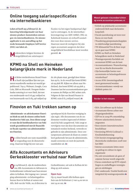 download nummer 4 hier - Accountancy Nieuws