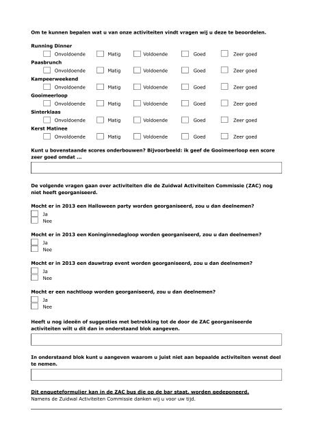 32e jaargang nr. 2 / december 2012 - AV Zuidwal