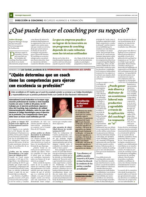 EMPRESARIAL Crisis económica - Comunicación Empresarial