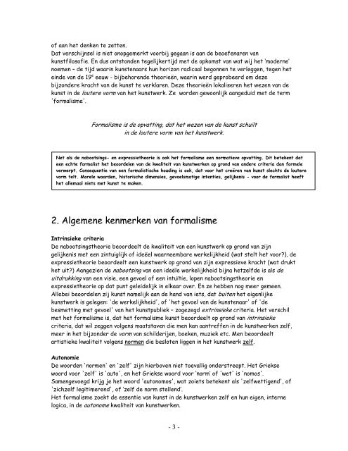 Formalisme - KABK