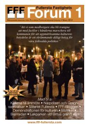 Fullersta Fastighets Med bl a Kallelse till årsmöte • Närpolisen ...