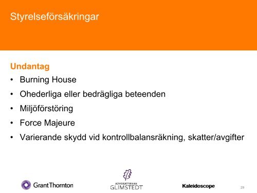 Vilket ansvar har styrelsen? Helsingborg - Grant Thornton