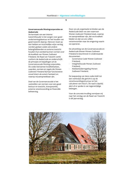 Jaarverslag 2011 - Wonen Zuidwest Friesland