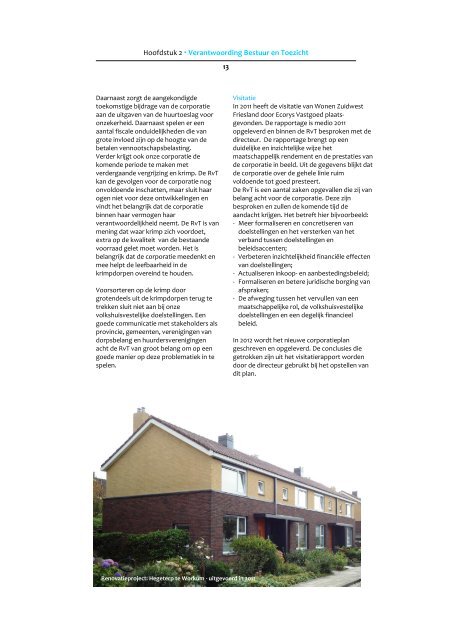 Jaarverslag 2011 - Wonen Zuidwest Friesland