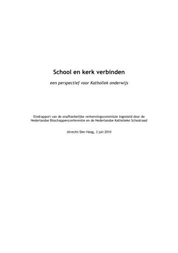 School en kerk verbinden - Bisdom 's-Hertogenbosch