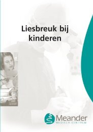 Liesbreuk bij kind - Meander Medisch Centrum