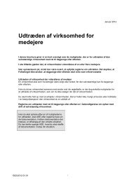 Udtræden af virksomhed for medejere (PDF) - ASE