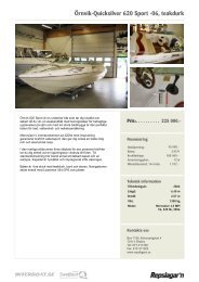 Örnvik-Quicksilver 620 Sport -06, teakdurk - Interboat