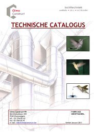 TECHNISCHE CATALOGUS - Climaconstruct
