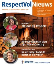 RespectVol Nieuws - RESPECT Zorggroep Scheveningen