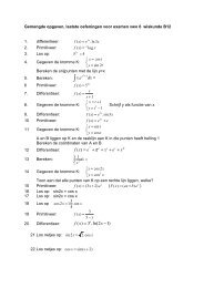 gemengde oefeningen laatste voor cse