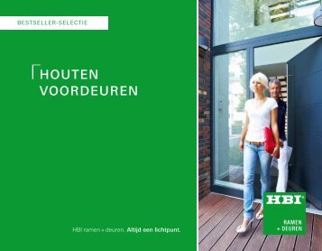 Folder houten voordeuren - HBI