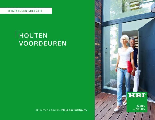 Folder houten voordeuren - HBI