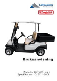 Excar - Golfmaskiner