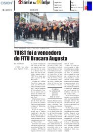 TUIST foi a vencedora do FITU Bracara Augusta