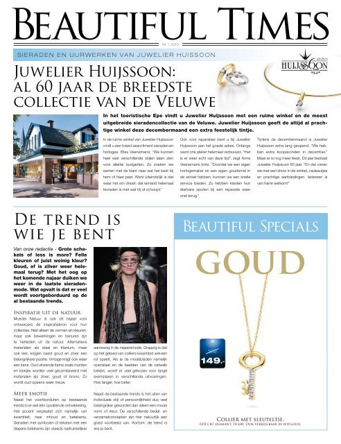 De trend is wie je bent - Juwelier Huijssoon