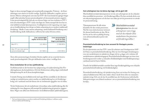 Tjänstepension - investeringen som företagsledningen ... - Alecta