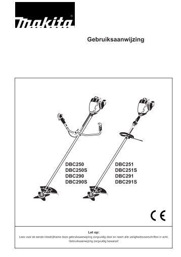 Gebruiksaanwijzing - Makita